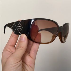 Chanel sunglasses with case